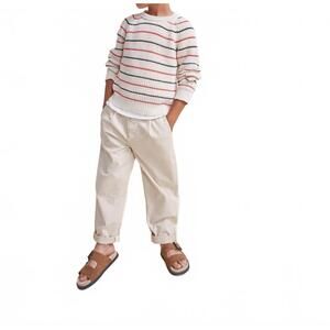 NEW BÚHO tom stripe sweater top in multi